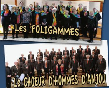 Choeur d'hommes d'Anjou x Foligammes