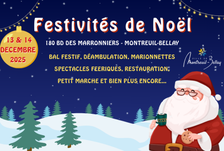 Les Festivités de Noël reviennent !