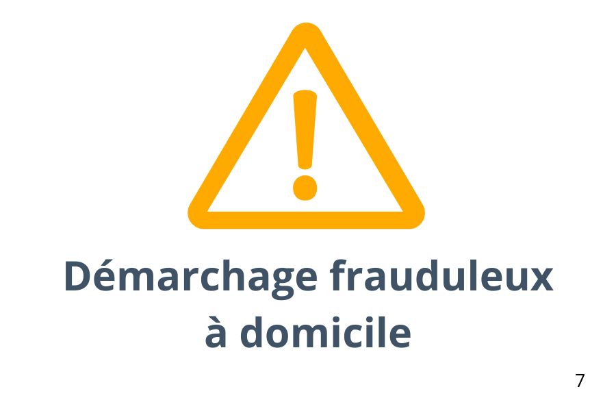Attention au démarchage frauduleux
