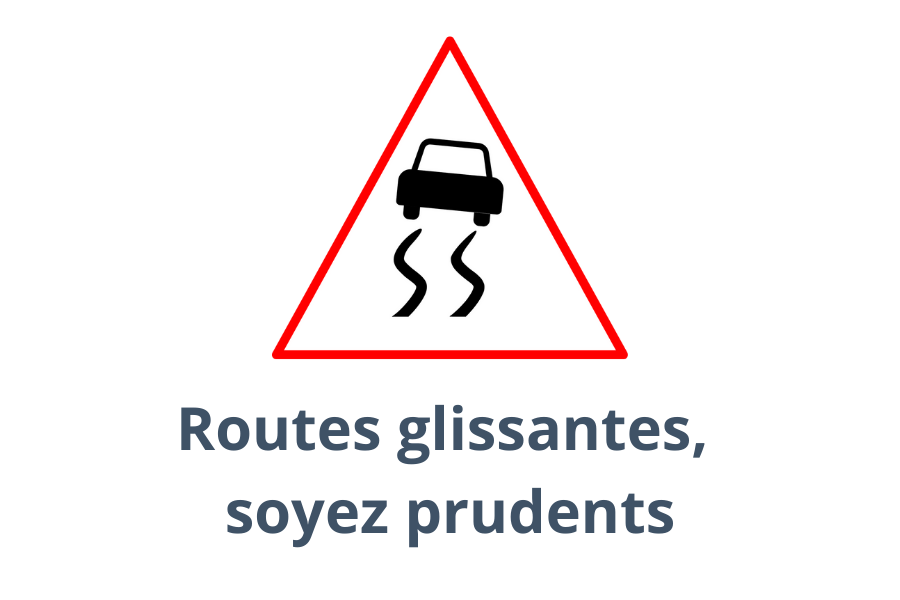 Attention au verglas