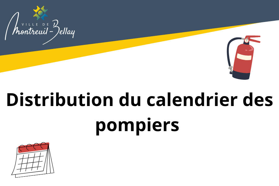Distribution du calendrier des pompiers