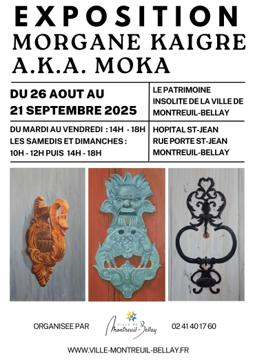 Exposition : peintures du patrimoine insolite de la ville par Moka