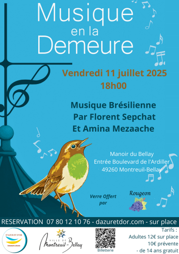 Musique en la demeure - Flûtes et accordéon