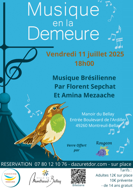Musique en la demeure - Flûtes et accordéon