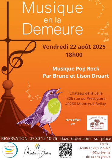 Musique en la demeure - Bruno et Lison Druart