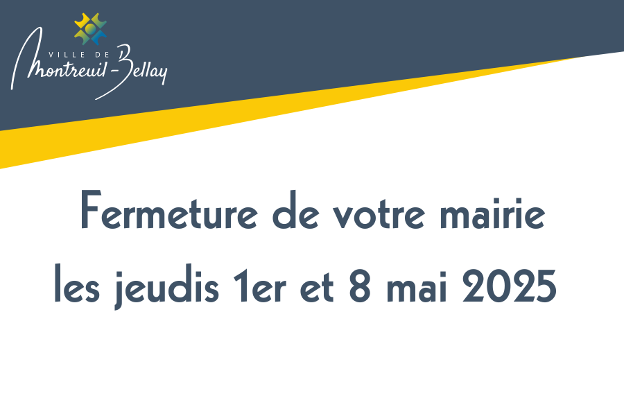 Fermeture de votre mairie