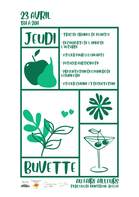 La soir&eacute;e autour des plantes, du potager et de l'alimentation