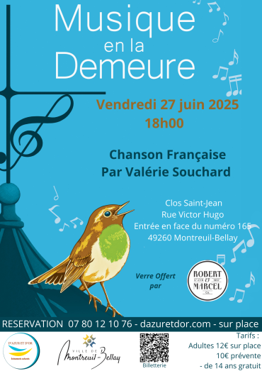 Musique en la demeure - Valérie Souchard