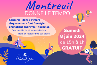 Montreuil donne le tempo le samedi 8 juin 2024