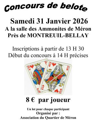 Concours de belote